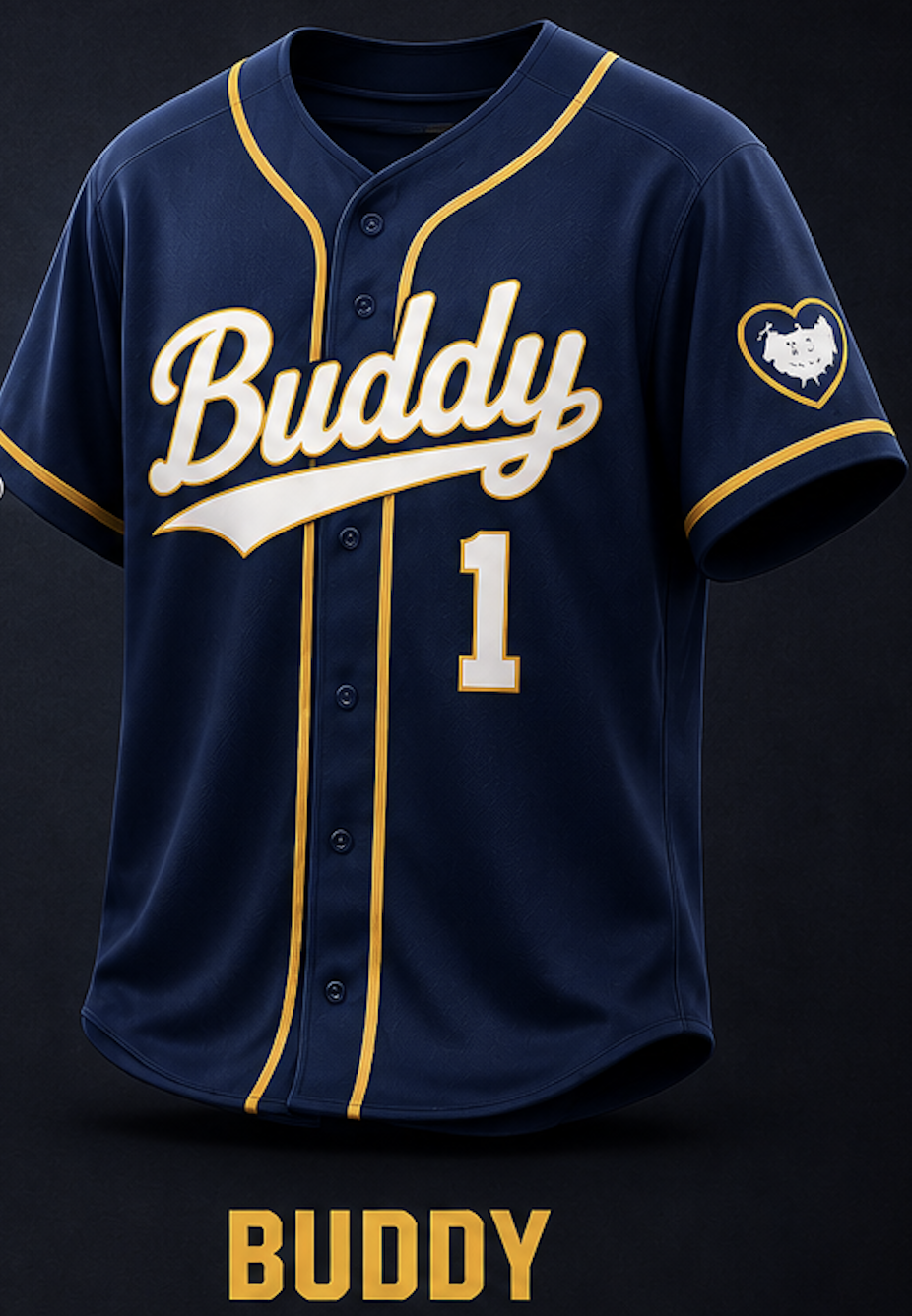 Buddy jersey front